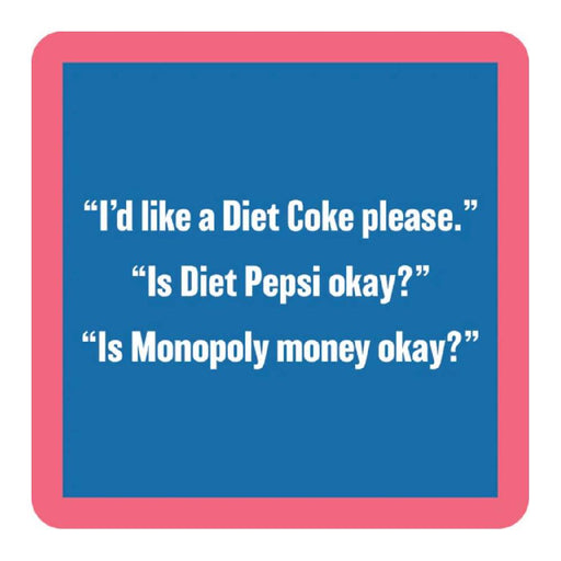 Diet Coke Coaster HOME & GIFTS - Gifts Drinks On Me   