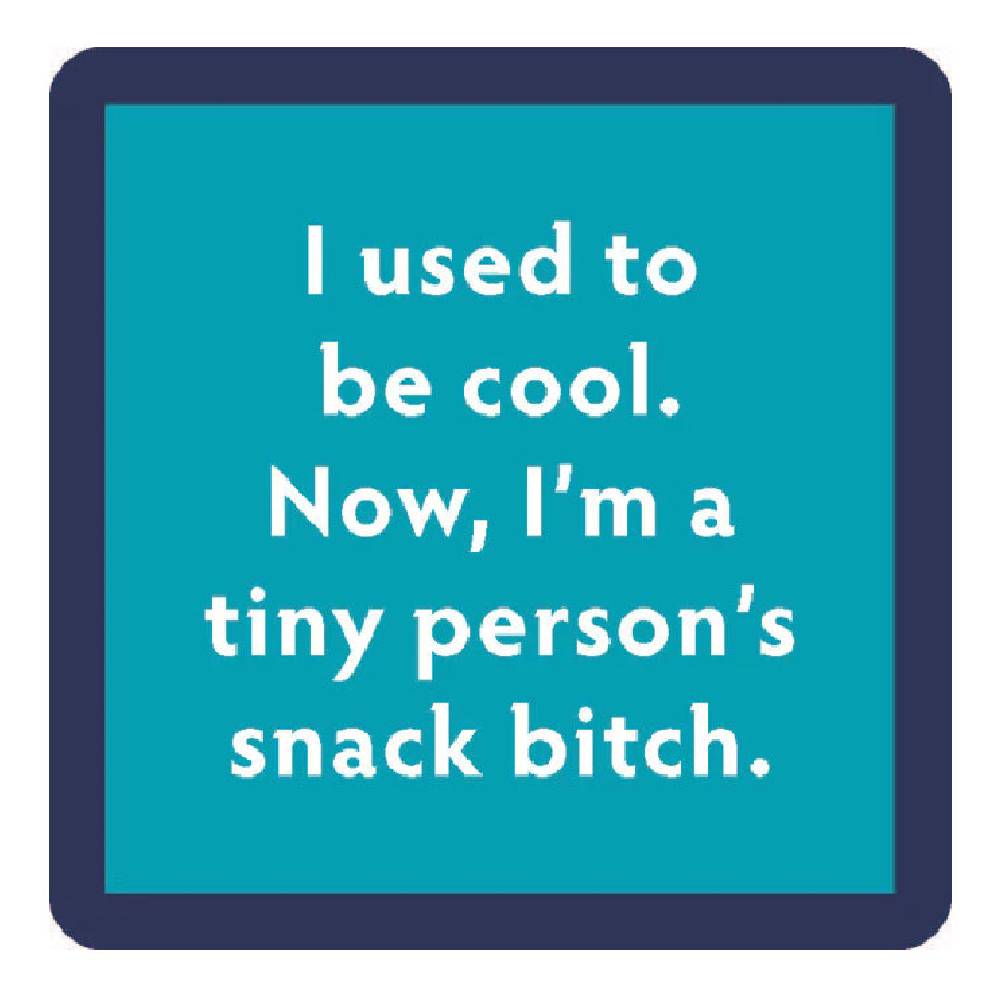 Snack Bitch Coaster HOME & GIFTS - Home Decor - Decorative Accents Drinks On Me   