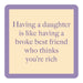 Broke Best Friend Coaster HOME & GIFTS - Gifts Drinks On Me   