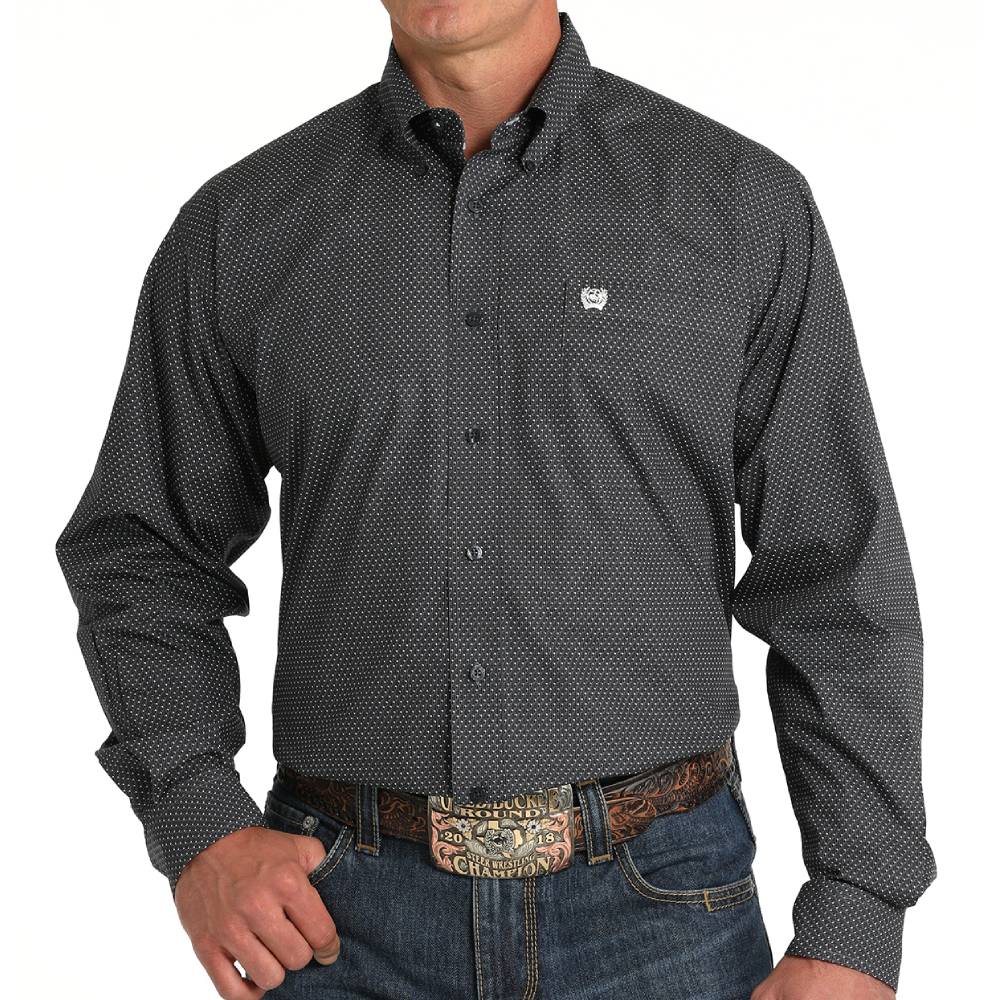 Cinch Men's Geo Print Shirt MEN - Clothing - Shirts - Long Sleeve Shirts Cinch   