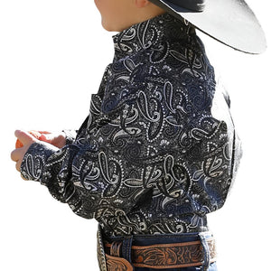 Cinch Baby Paisley Print Shirt