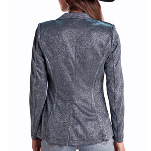 Rock & Roll Denim Women's Iridescent Blazer WOMEN - Clothing - Outerwear - Jackets Panhandle   