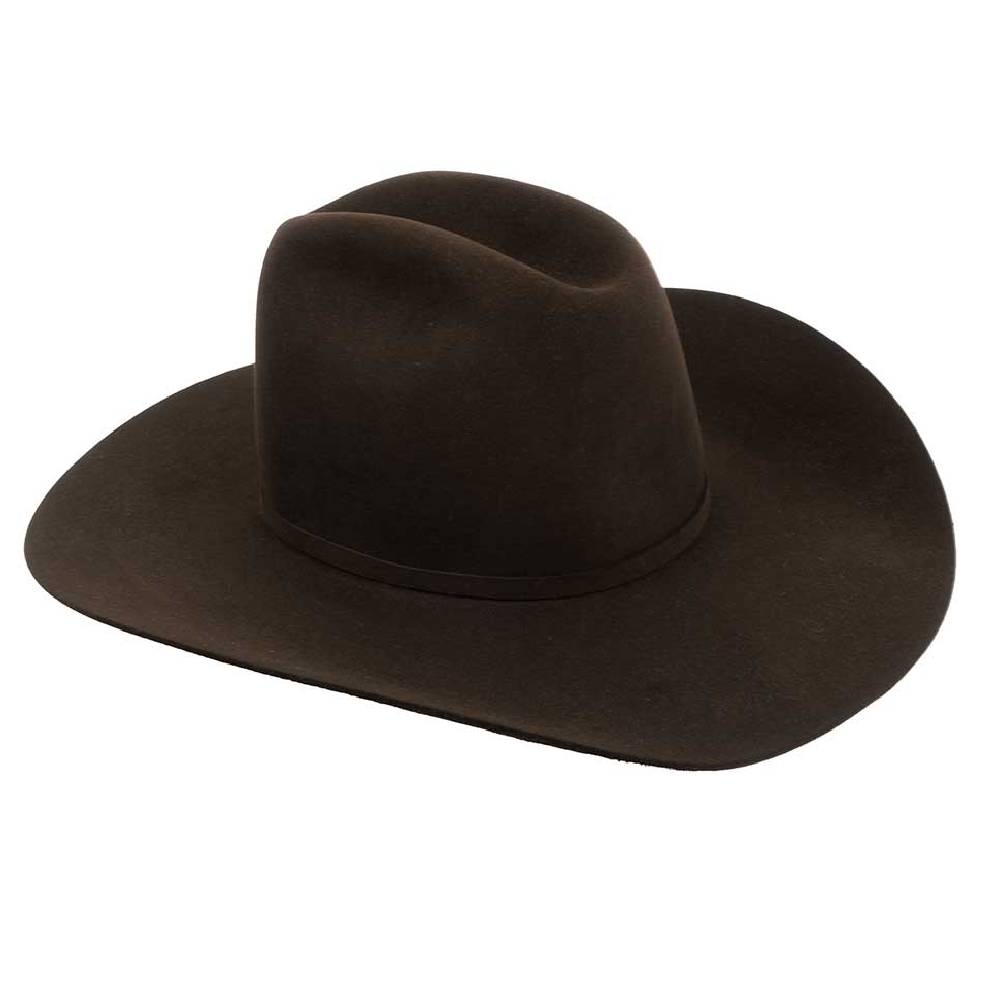 Resistol 10X Chocolate Chute Boss Felt Hat HATS - FELT HATS Resistol   