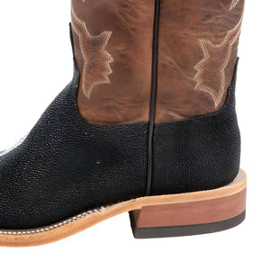 Anderson Bean Men's Black Stingray Boot MEN - Footwear - Exotic Western Boots Anderson Bean Boot Co.   