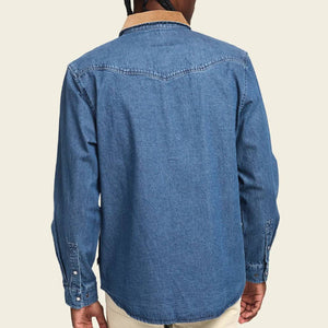 Howler Bros Dust Up Denim Snapshirt