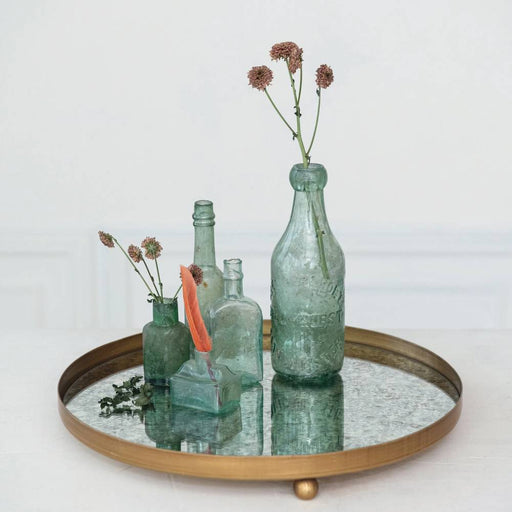 Decorative Metal Antiqued Mirror Tray HOME & GIFTS - Home Decor - Decorative Accents Creative Co-Op   