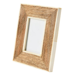 Hand-Carved Bone Border Photo Frame HOME & GIFTS - Home Decor - Decorative Accents Creative Co-Op   