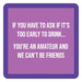 Amateur Coaster HOME & GIFTS - Gifts Drinks On Me   