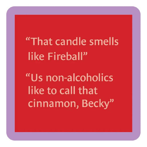 Fireball Coaster HOME & GIFTS - Gifts Drinks On Me   