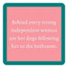Powerful Woman Coaster Home & Gifts - Gifts Drinks On Me   