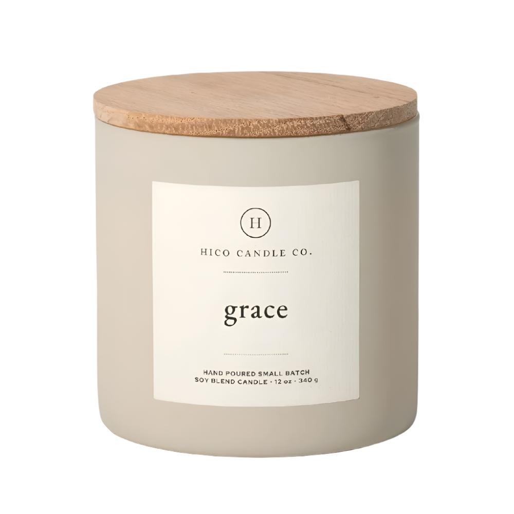 Hico Candle Co Grace Candle - 12oz HOME & GIFTS - Home Decor - Candles + Diffusers Hico Candle Co.   