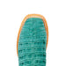 R. Watson Women's Nubuck Turquoise Caiman Cutter Toe Boot WOMEN - Footwear - Boots - Exotic Boots R Watson