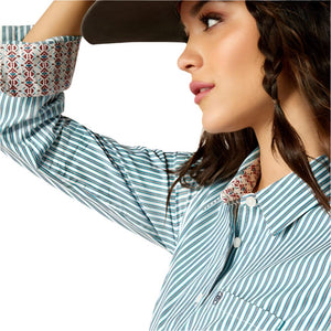 Ariat Women's Kirby Capri Stripe Shirt WOMEN - Clothing - Tops - Long Sleeved Ariat Clothing   