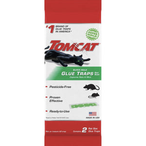 Tomcat Glue Traps Barn - Pest Control Motomco Rat  