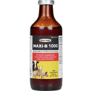 Durvet Maxi-B 1000 Livestock - Vitamins & Supplements Durvet 250mL  