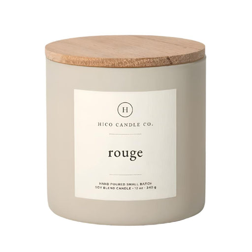 Hico Candle Co Rouge Candle HOME & GIFTS - Home Decor - Candles + Diffusers Hico Candle Co.