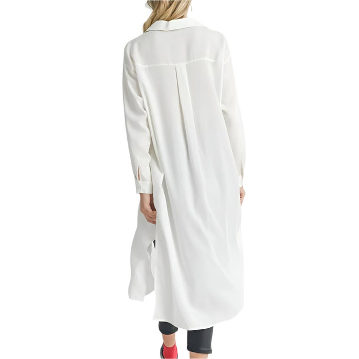 Spencer Long Button Down Shirt - FINAL SALE WOMEN - Clothing - Tops - Long Sleeved Sadie & Sage