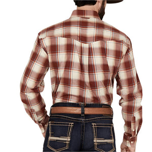 Roper Men's Amarillo Chevy Plaid Button Shirt MEN - Clothing - Shirts - Long Sleeve Roper Apparel & Footwear