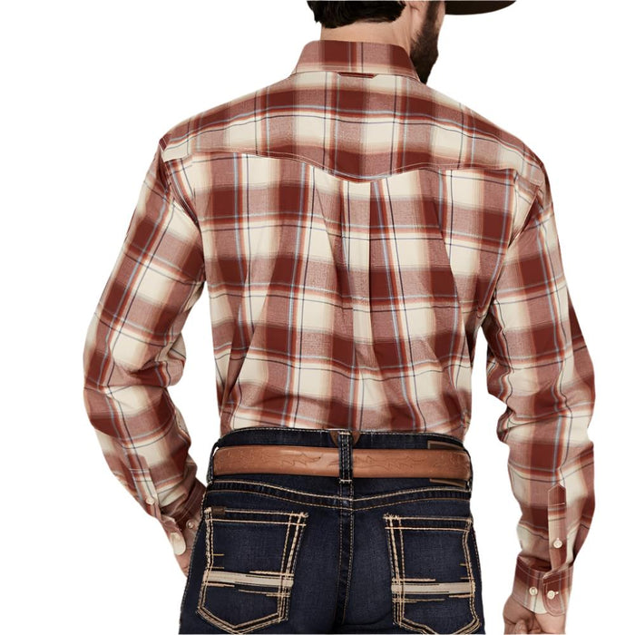 Roper Men's Amarillo Chevy Plaid Button Shirt MEN - Clothing - Shirts - Long Sleeve Roper Apparel & Footwear