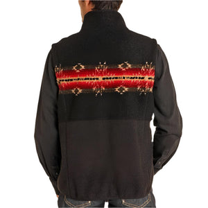 Rock & Roll Denim Men's Aztec Berber Border Vest MEN - Clothing - Outerwear - Vests Panhandle   