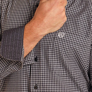 Panhandle Men's Twill Check Print Shirt MEN - Clothing - Shirts - Long Sleeve Shirts Panhandle   