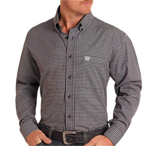 Panhandle Men's Twill Check Print Shirt MEN - Clothing - Shirts - Long Sleeve Panhandle