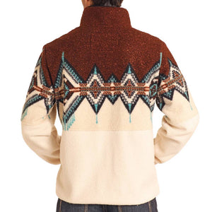 Powder River Men's Aztec Berber Border Pullover MEN - Clothing - Pullovers & Hoodies Panhandle   