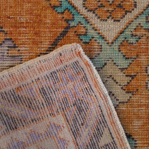 Vintage Distressed Oushak Rug Runner HOME & GIFTS - Home Decor - Decorative Accents Old New House   