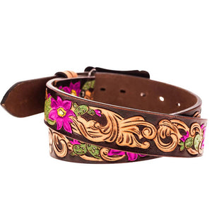 Hooey Women's Senorita Cactus Blossom Filigree Belt WOMEN - Accessories - Belts Hooey   