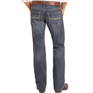 Rock & Roll Denim Men's Pistol Two Tone Straight Jeans MEN - Clothing - Jeans Panhandle   