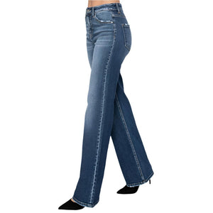 Risen High Rise Straight Leg Jean WOMEN - Clothing - Jeans Risen Jeans   