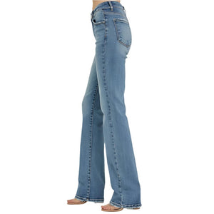 Risen Mid Rise Long Straight Jean WOMEN - Clothing - Jeans Risen Jeans   