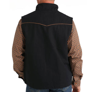 Cinch Men's Wax Canvas Vest MEN - Clothing - Outerwear - Vests Cinch   