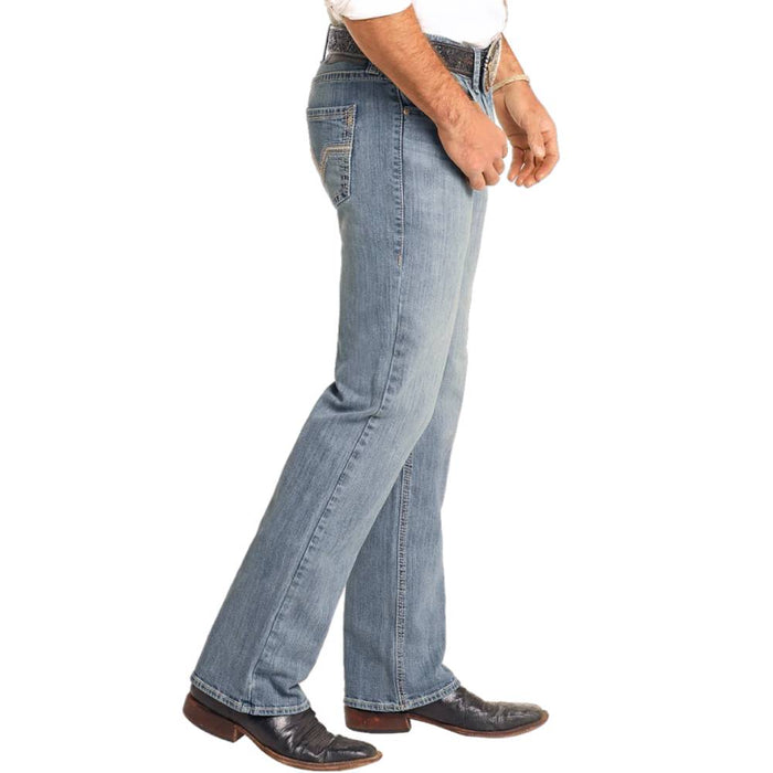 Rock & Roll Denim Men's Pistol Ladder Straight Jeans MEN - Clothing - Jeans Panhandle   