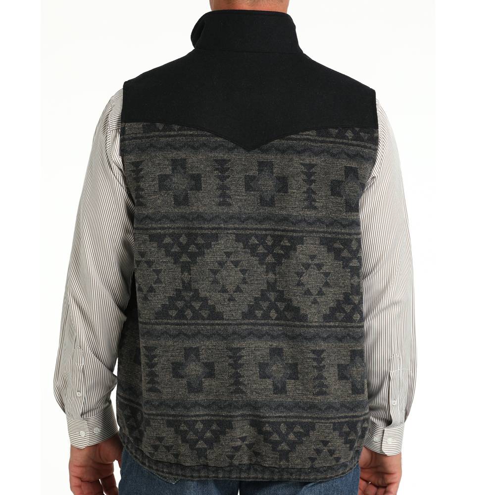 Cinch Men s Aztec Concealed Carry Wooly Vest Teskeys