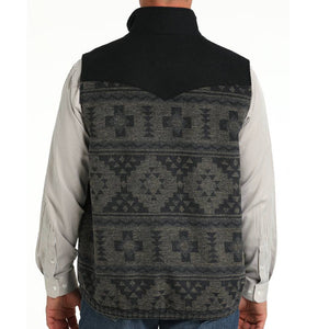 Cinch Men's Aztec Concealed Carry Wooly Vest MEN - Clothing - Outerwear - Vests Cinch   