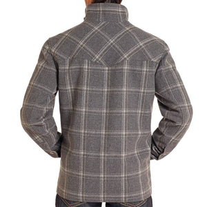 Powder River Men's Heather Plaid Wool Jacket MEN - Clothing - Outerwear - Jackets Panhandle   