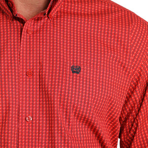 Cinch Men's Dollar Sign Print Shirt MEN - Clothing - Shirts - Long Sleeve Shirts Cinch   