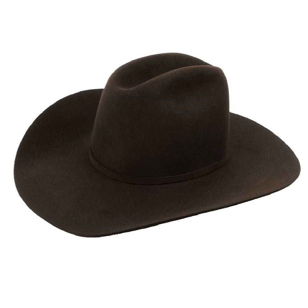 Resistol 10X Chocolate Chute Boss Felt Hat HATS - FELT HATS Resistol   