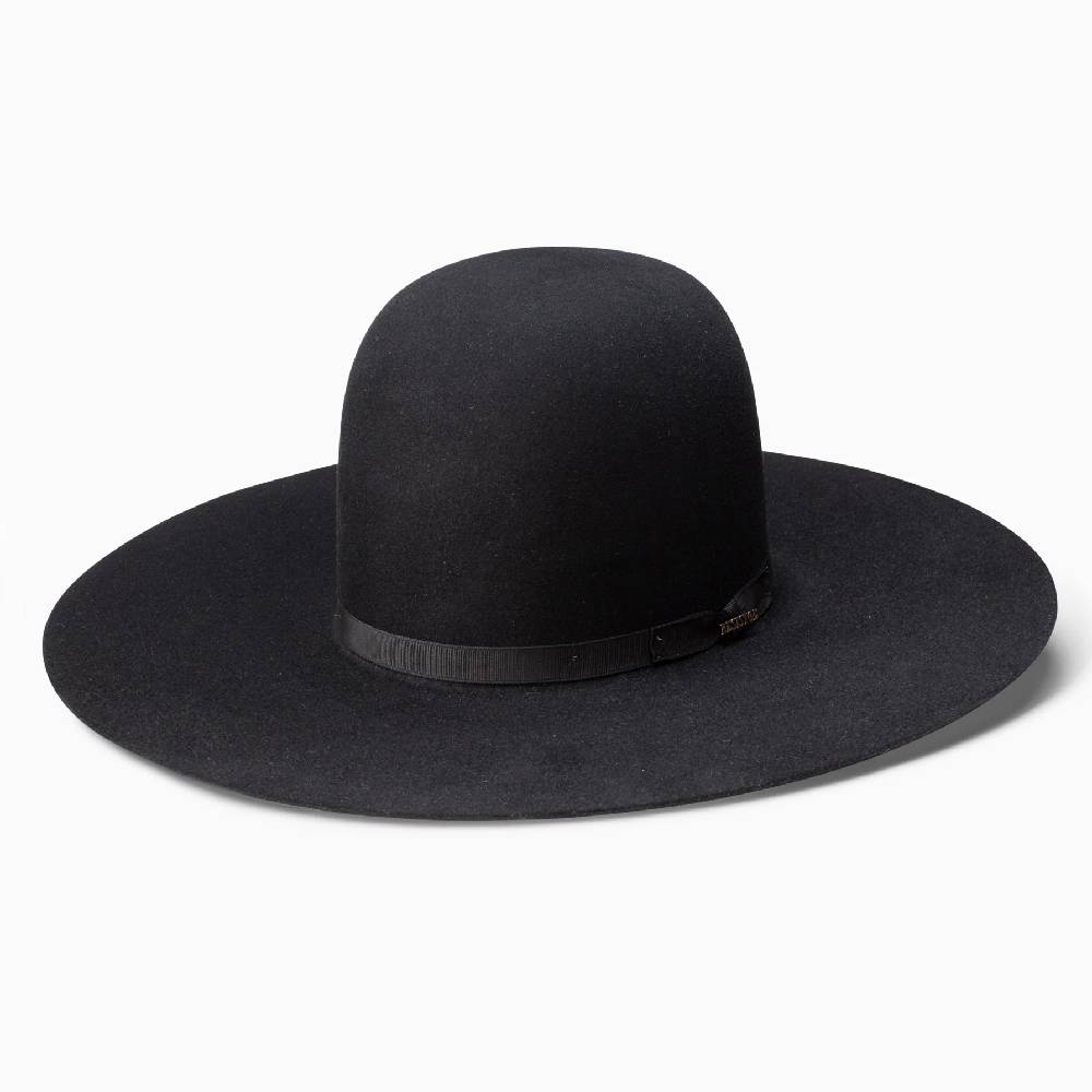 Resistol Showdown 7X Open Crown Felt Hat - Black HATS - FELT HATS Resistol   