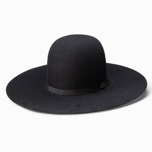 Resistol Showdown 7X Open Crown Felt Hat - Black HATS - FELT HATS Resistol   