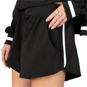 Windbreaker Shorts WOMEN - Clothing - Shorts Lace Collective   