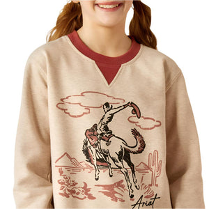 Ariat Girl's Bronc Jr Sweatshirt