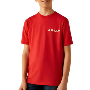 Ariat Boy's Original Flag Scope Tee