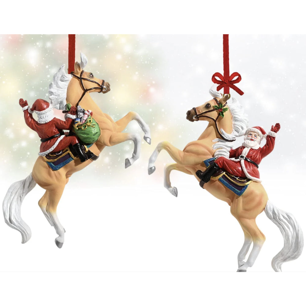 Breyer Ho Ho Santa Ornament