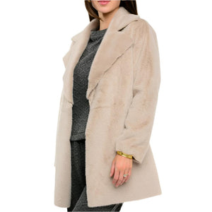 Ivy Jane Faux Fur Suede Coat WOMEN - Clothing - Outerwear - Jackets Ivy Jane   