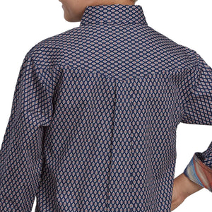 Roper Boy's Diamond Eye Geo Shirt KIDS - Boys - Clothing - Shirts - Long Sleeve Shirts Roper Apparel & Footwear   