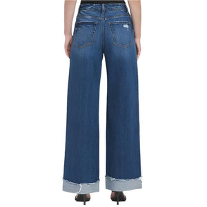 Super High Rise Baggy Wide Jean WOMEN - Clothing - Jeans Vervet   