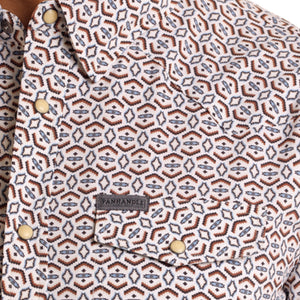 Panhandle Men's Geo Print Shirt MEN - Clothing - Shirts - Long Sleeve Shirts Panhandle   