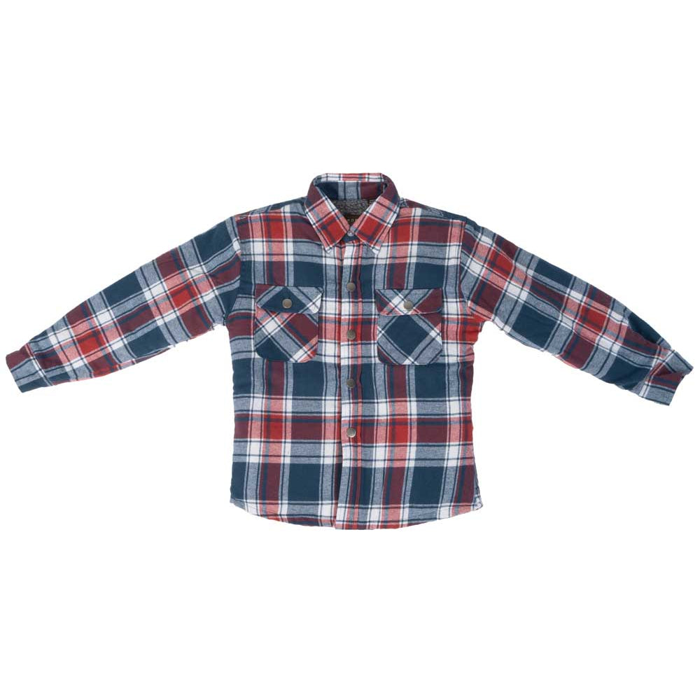 Roper Boy's Sherpa Lined Flannel Shirt Jacket KIDS - Boys - Clothing - Outerwear - Jackets Roper Apparel & Footwear   